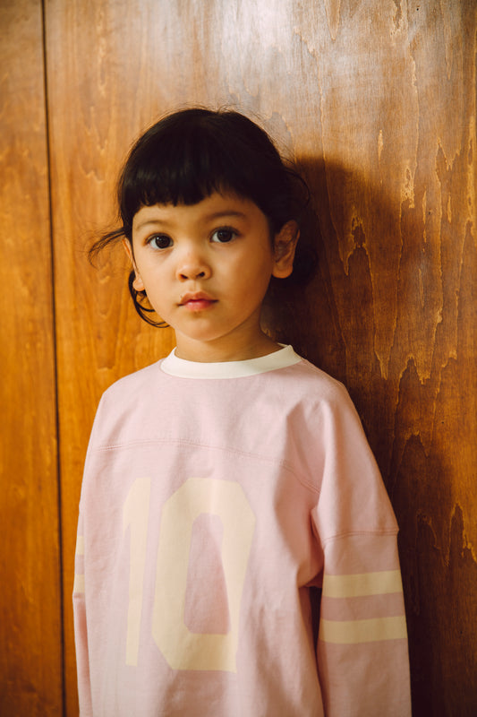 number long T-shirts_pink