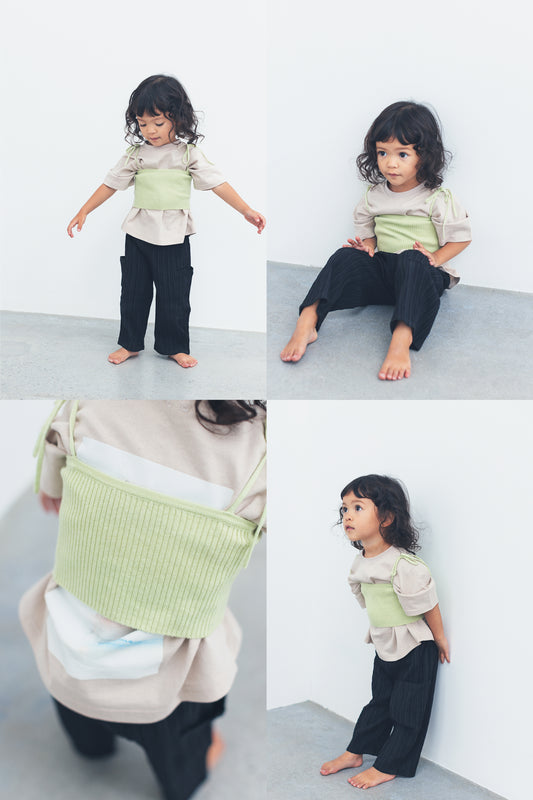 knit bustier