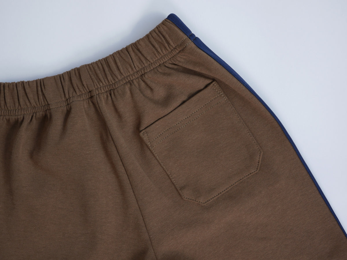 line pants brown detail