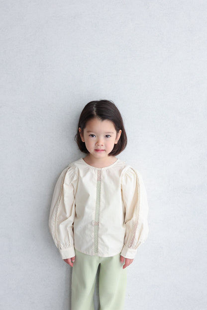 2 way puff blouse