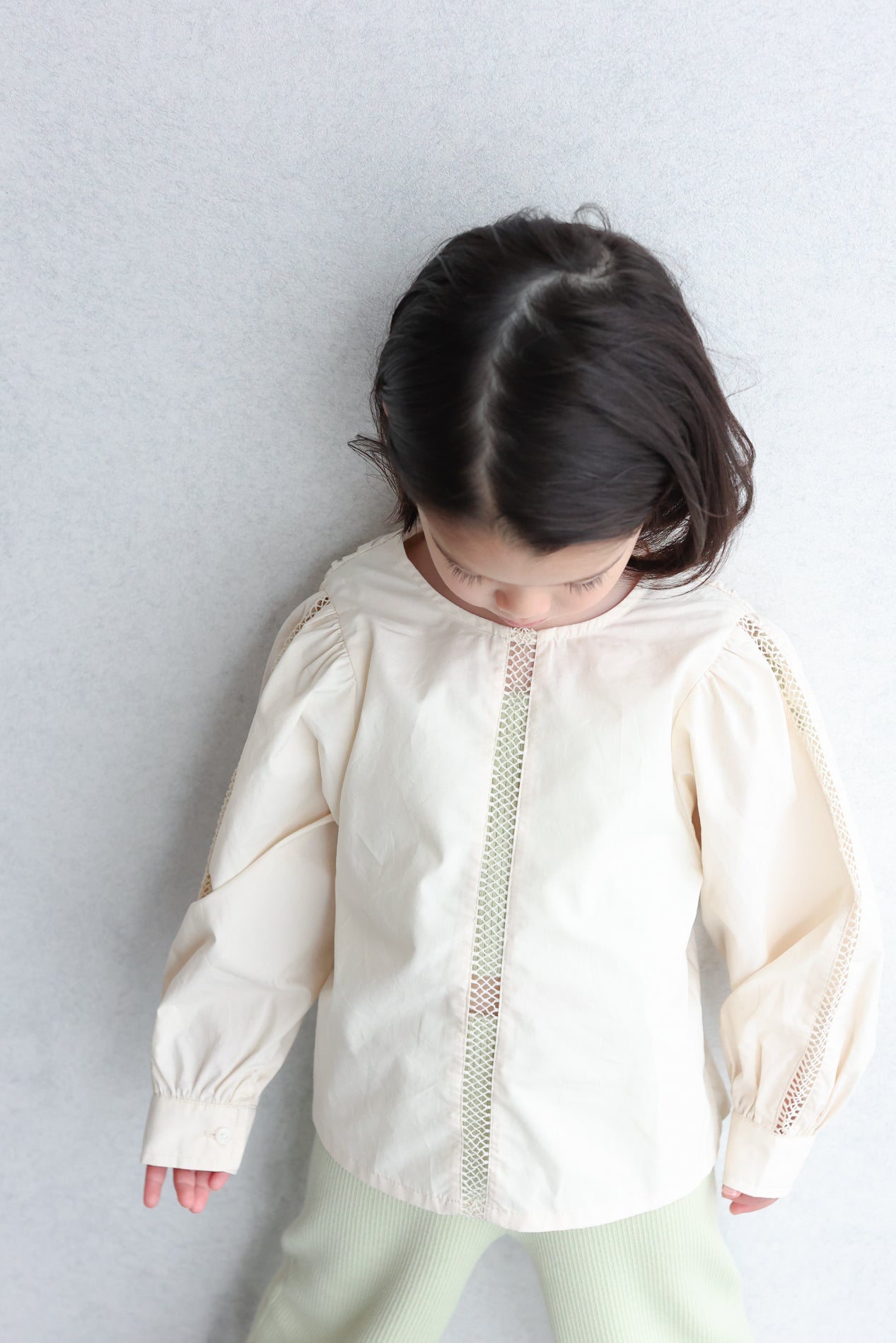 2 way puff blouse