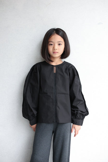 2 way puff blouse