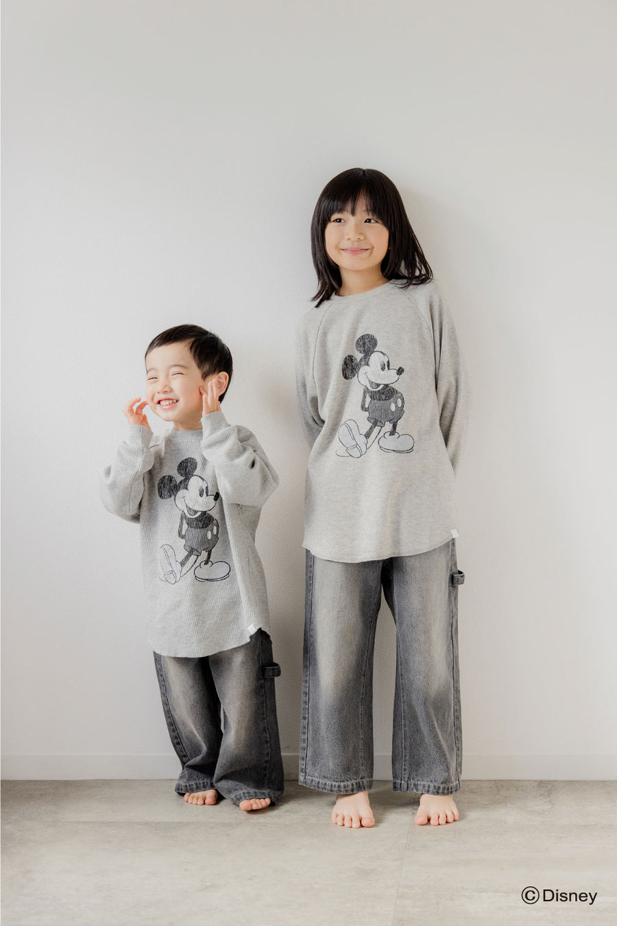 【disney collection】thermal long T-shirts