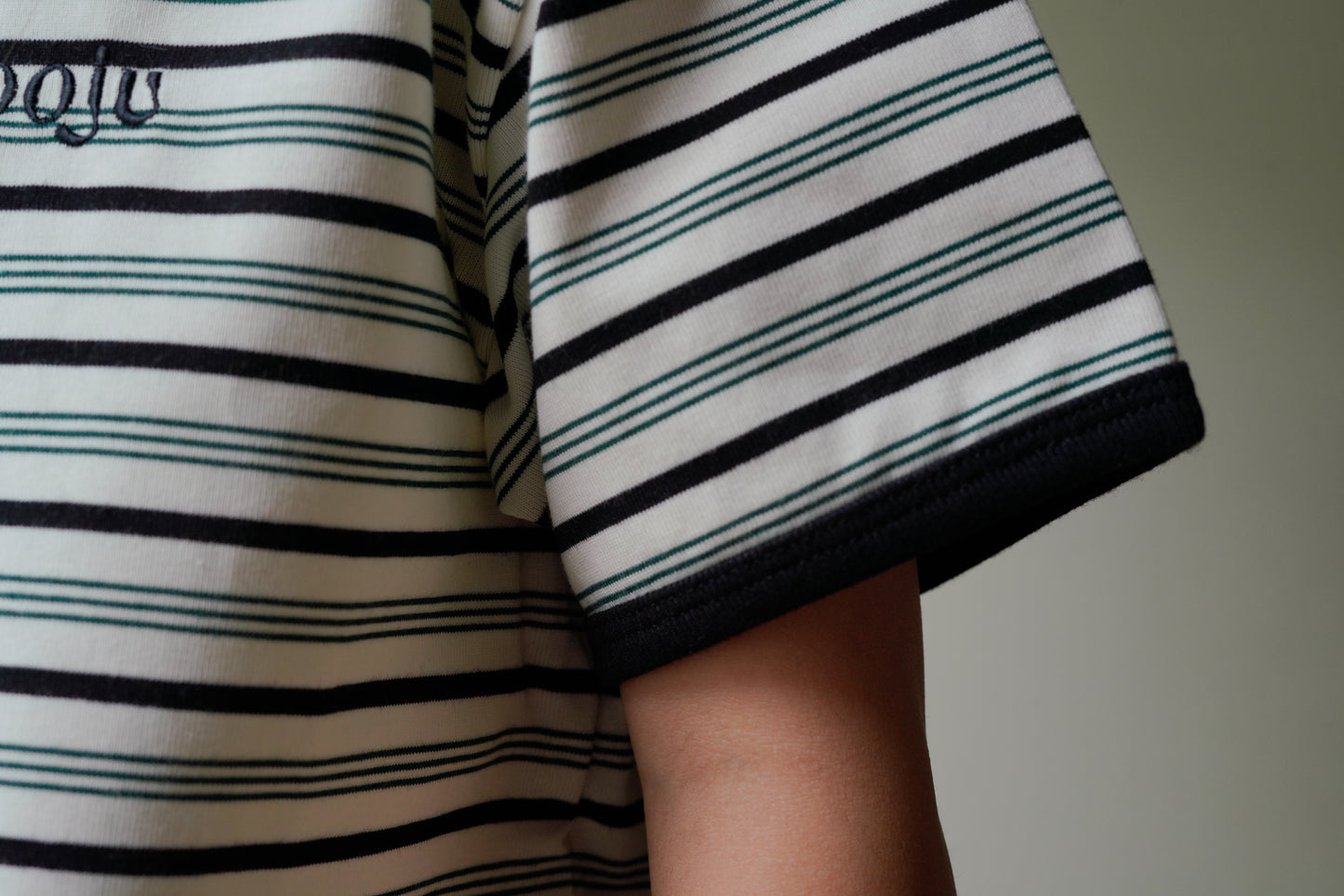 multi border ringer t-shirts