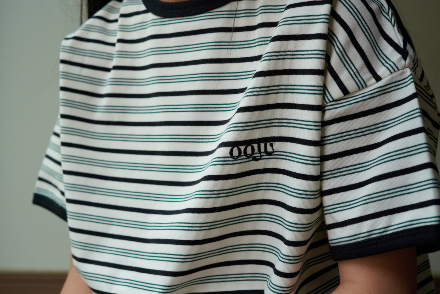 multi border ringer t-shirts