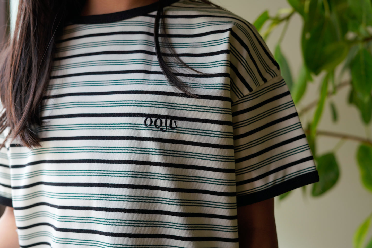 multi border ringer t-shirts