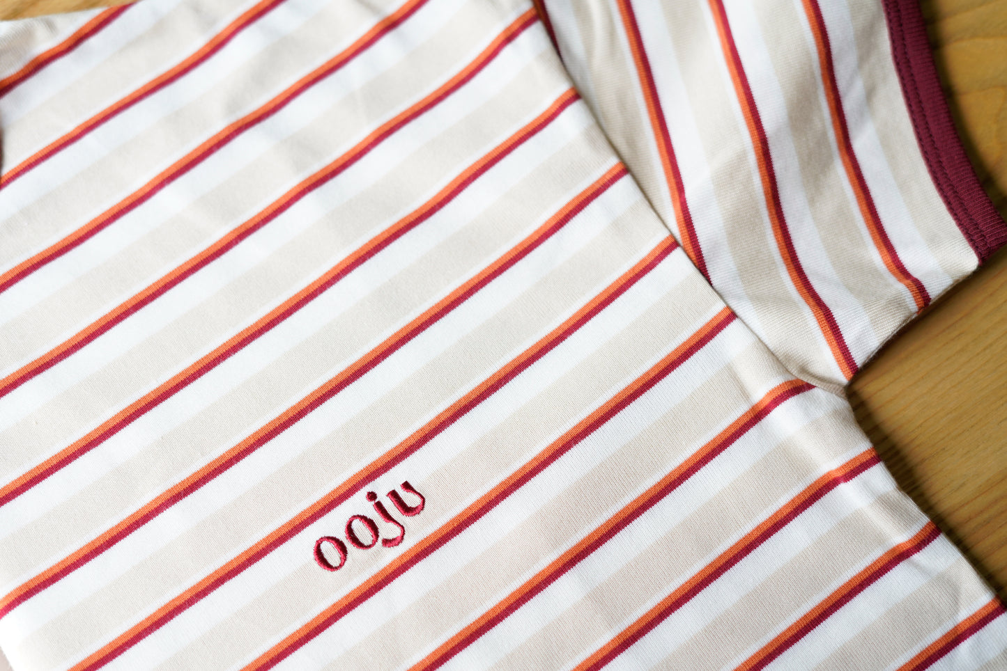 multi border ringer t-shirts