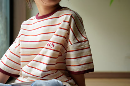 multi border ringer t-shirts