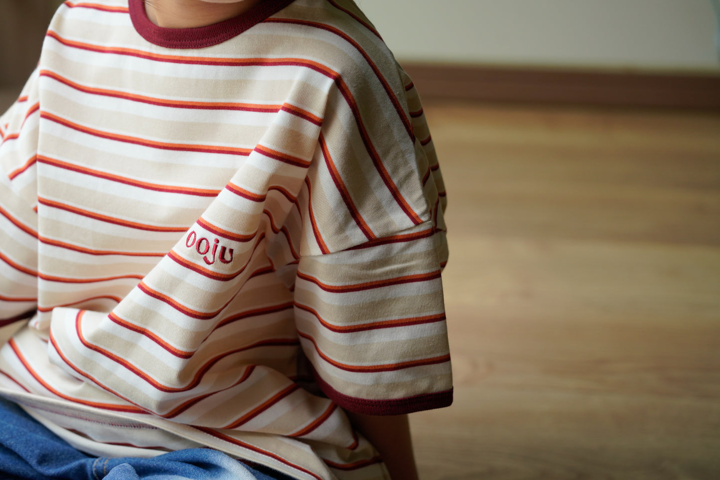 multi border ringer t-shirts