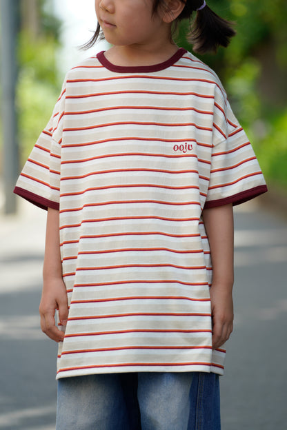 multi border ringer t-shirts