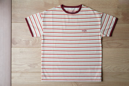 multi border ringer t-shirts