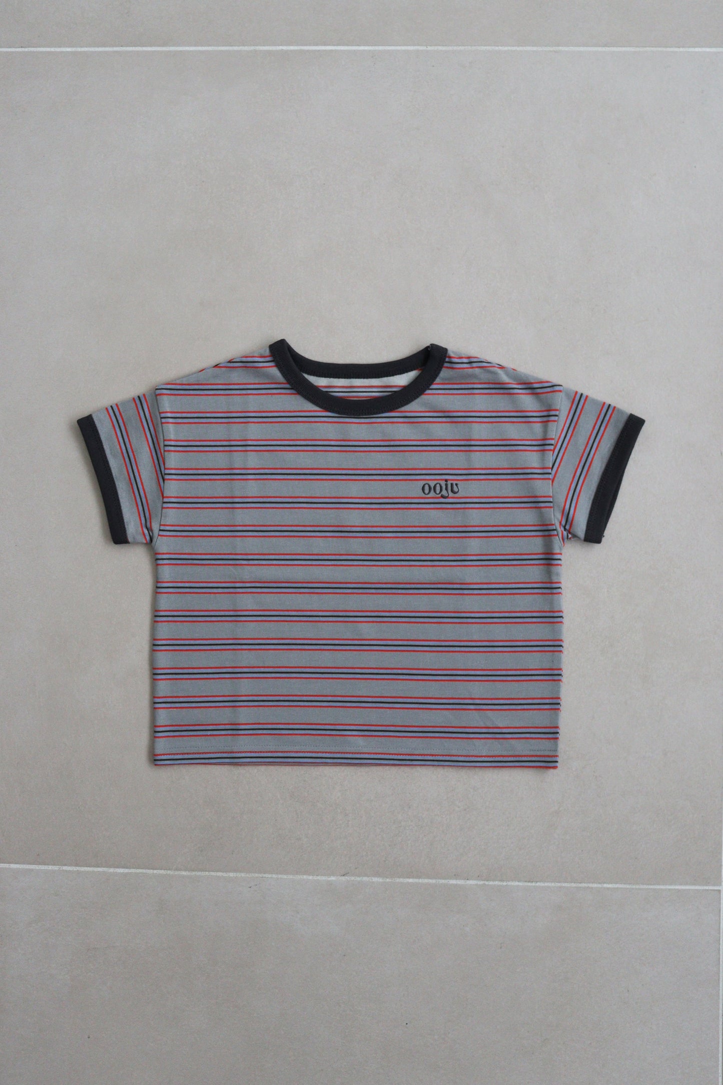 multi border ringer t-shirts