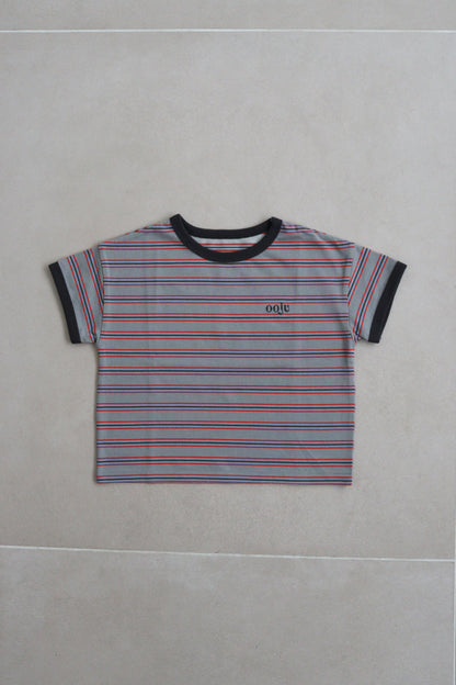 multi border ringer t-shirts