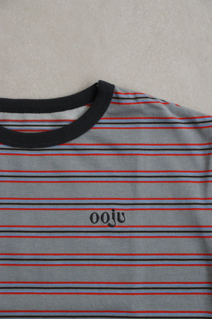 multi border ringer t-shirts