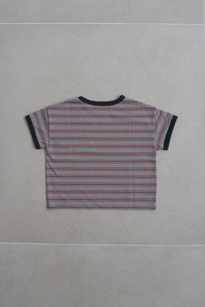 multi border ringer t-shirts