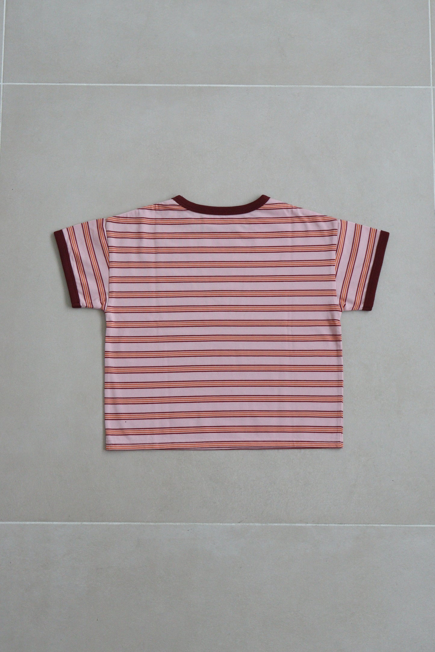 multi border ringer t-shirts_pink