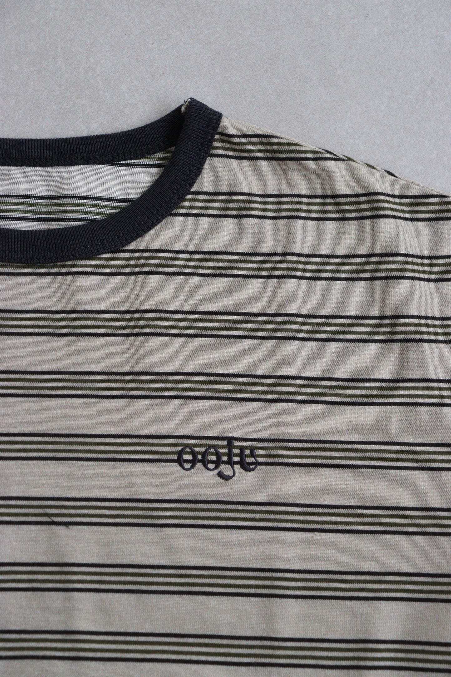 multi border ringer t-shirts_khaki