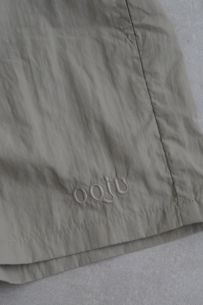nylon shorts_beige