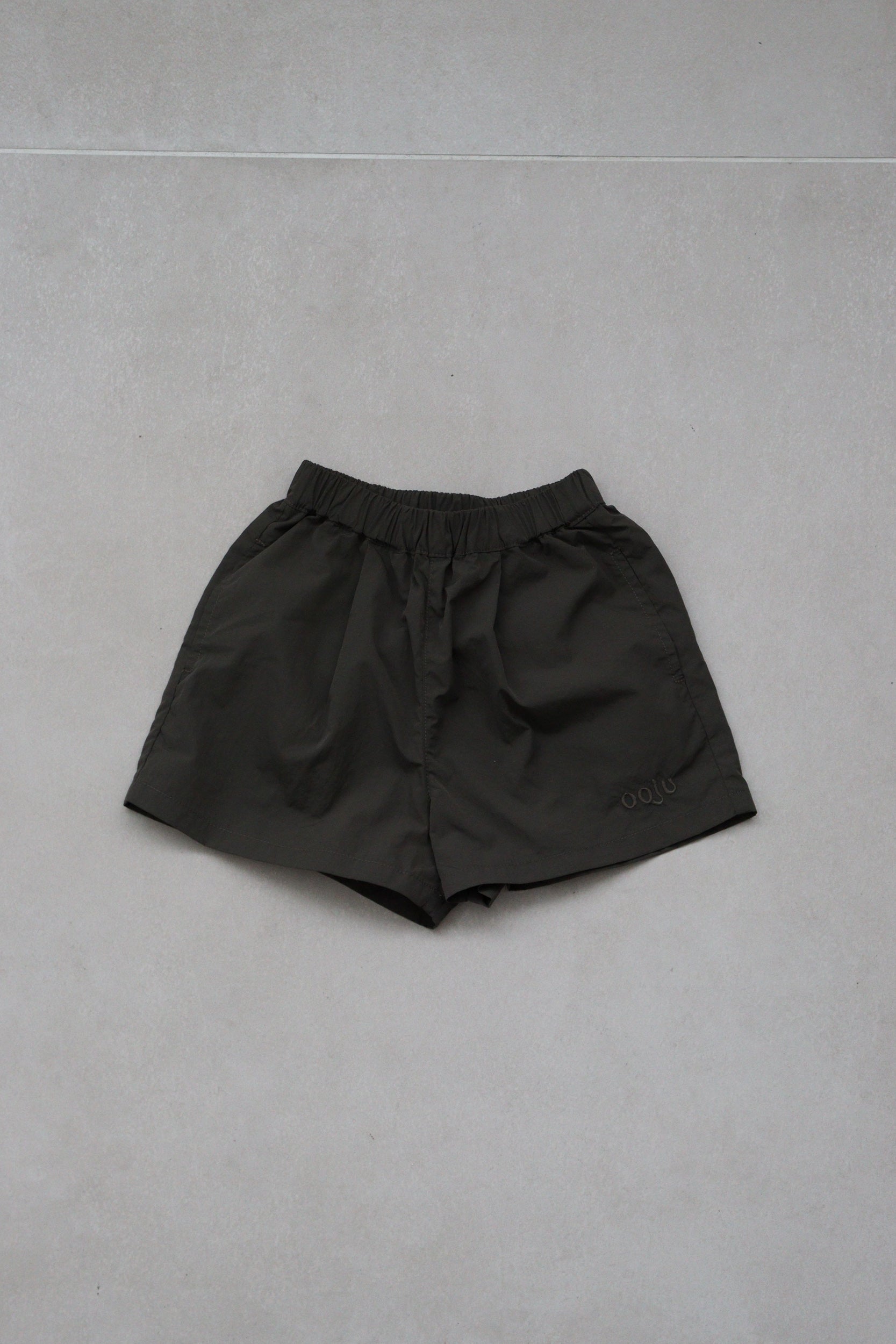 nylon shorts_khaki – OOJU