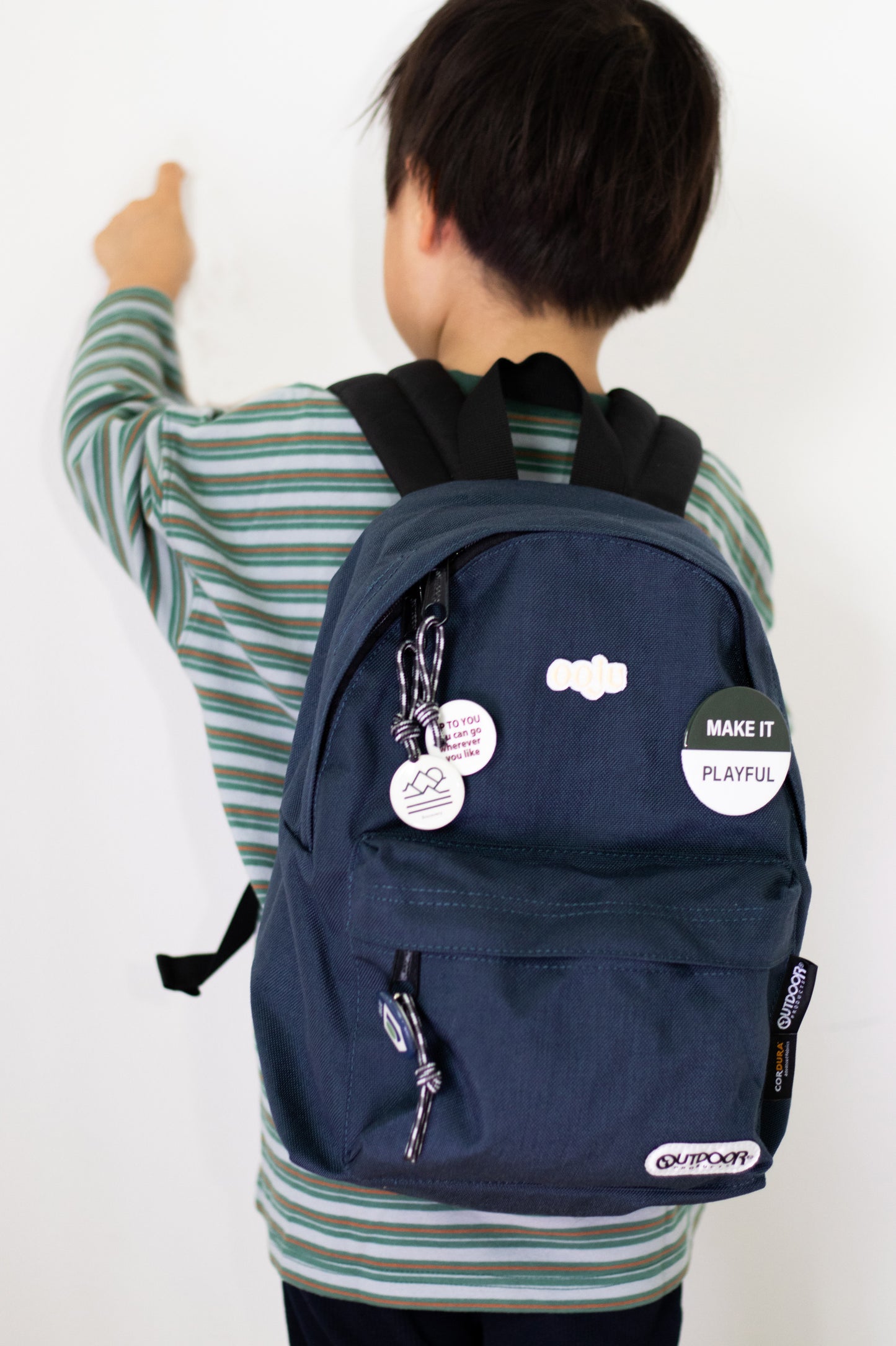 【OUTDOOR PRODUCTS x ooju】back pack_navy