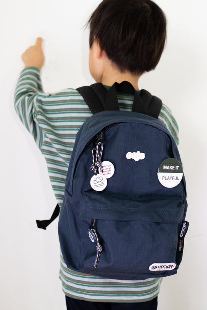 【OUTDOOR PRODUCTS x ooju】back pack_navy
