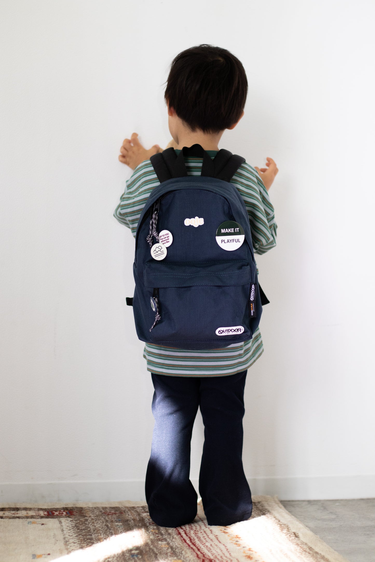 【OUTDOOR PRODUCTS x ooju】back pack_navy