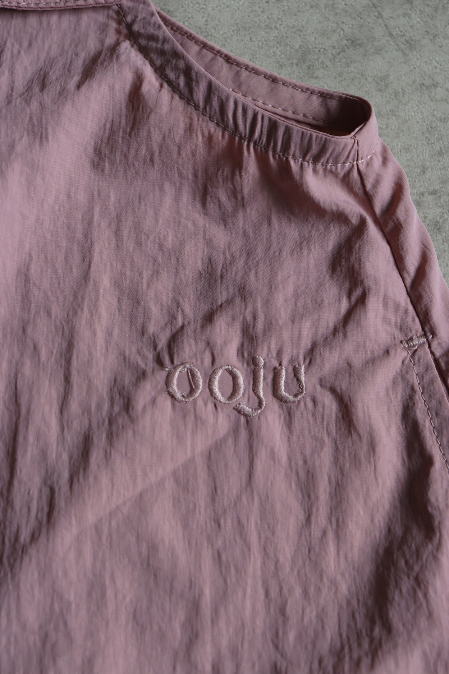 nylon salopette_pink