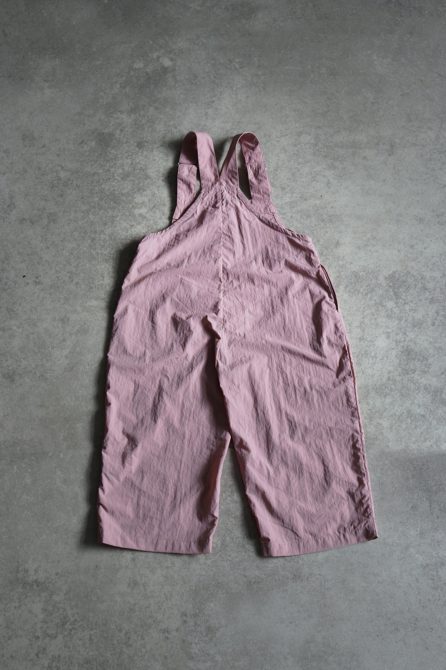 nylon salopette_pink