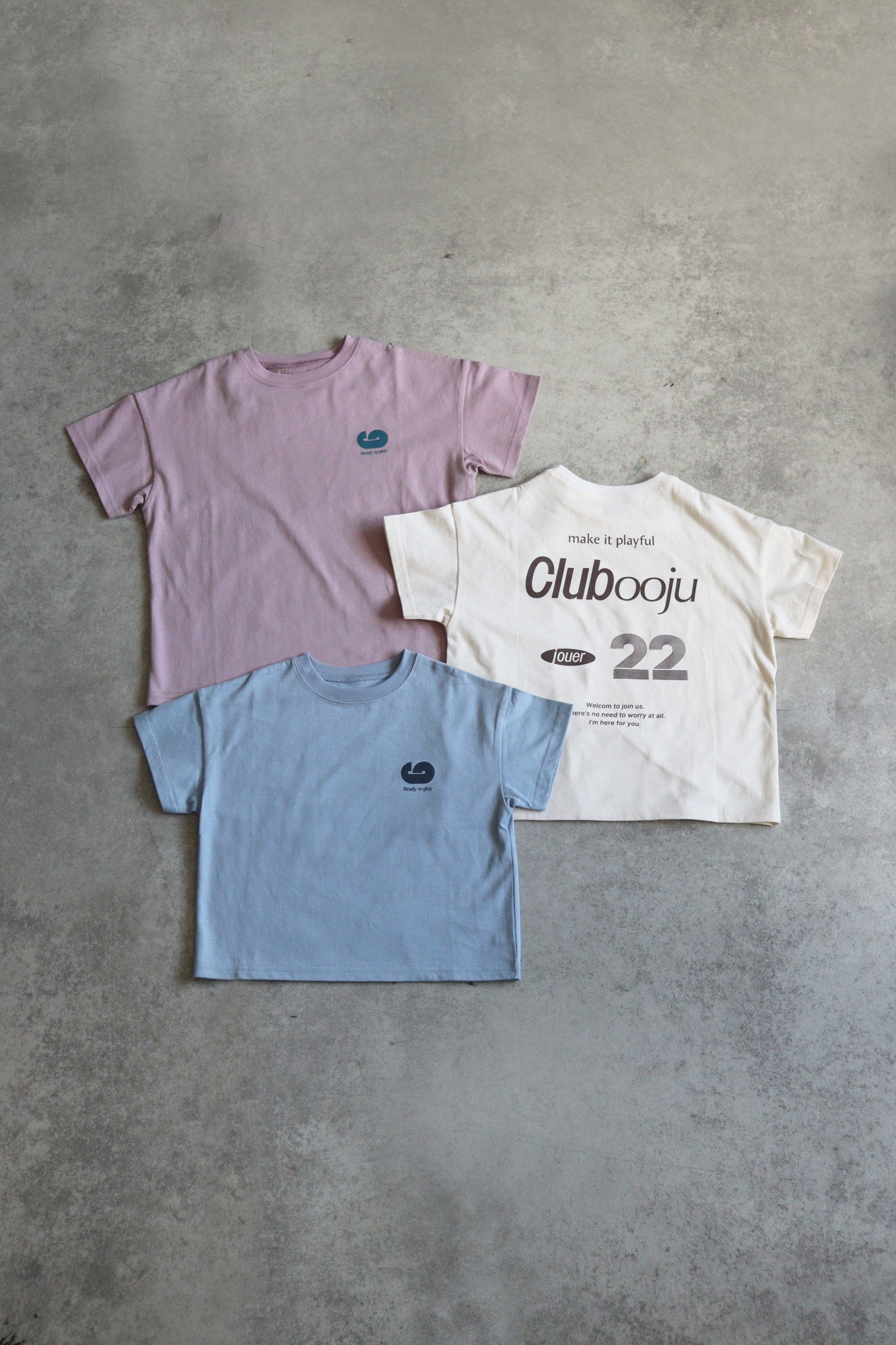 Club ooju s/s t-shirts_ivory