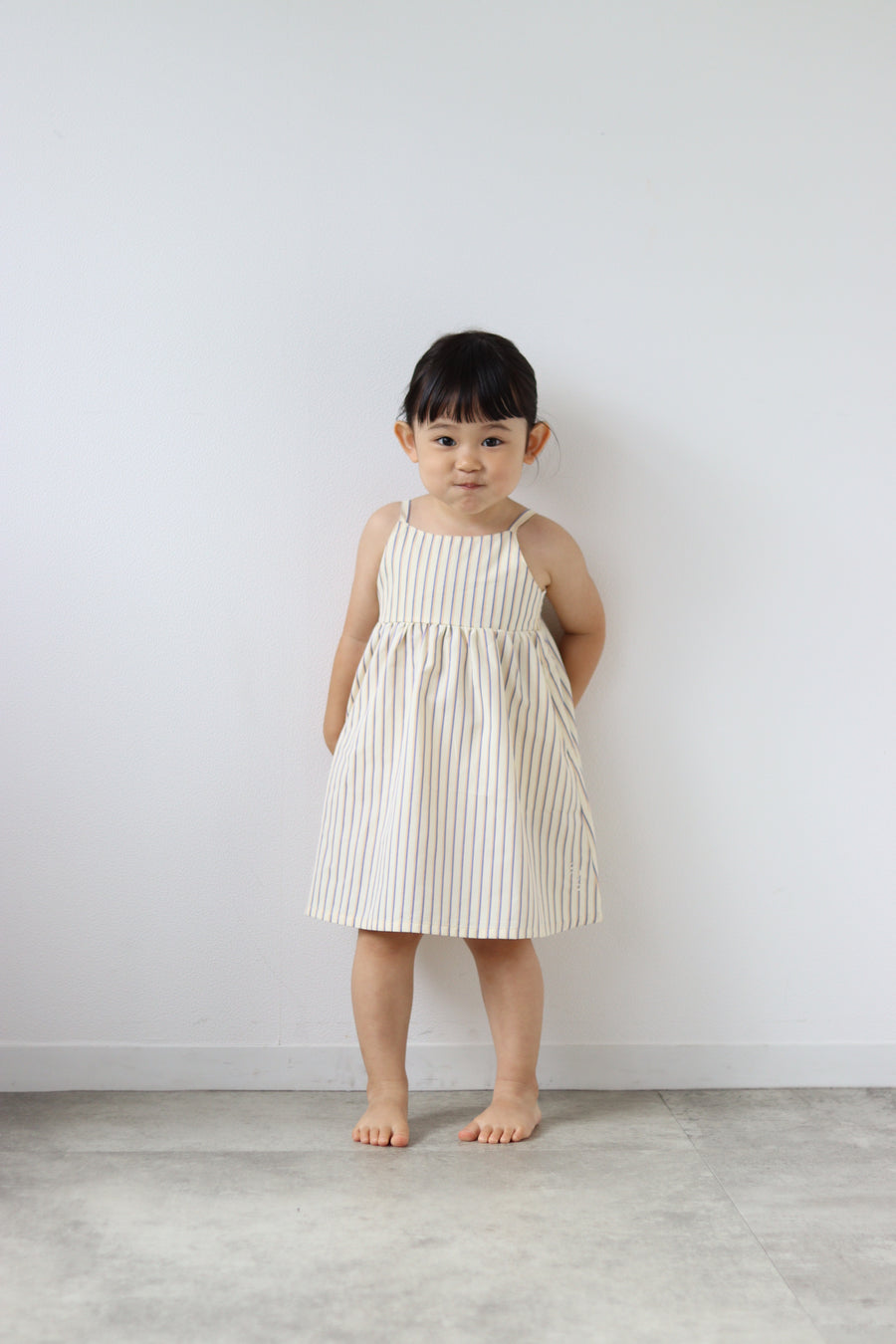 stripe camisole dress