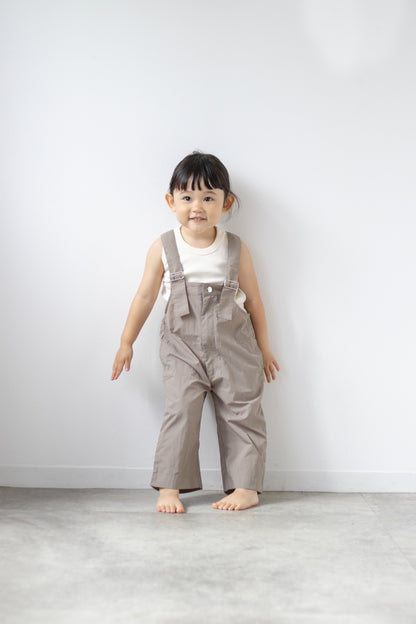 nylon salopetto_beige
