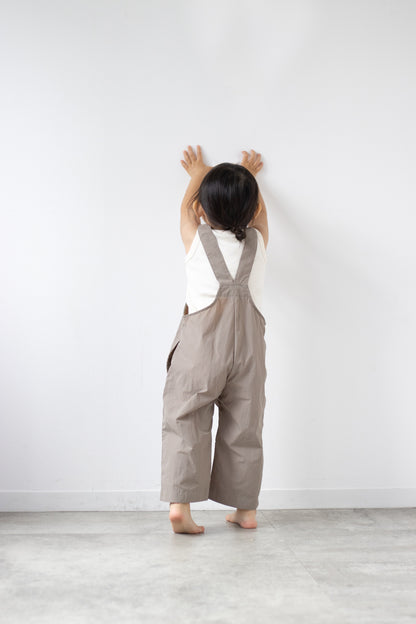 nylon salopetto_beige