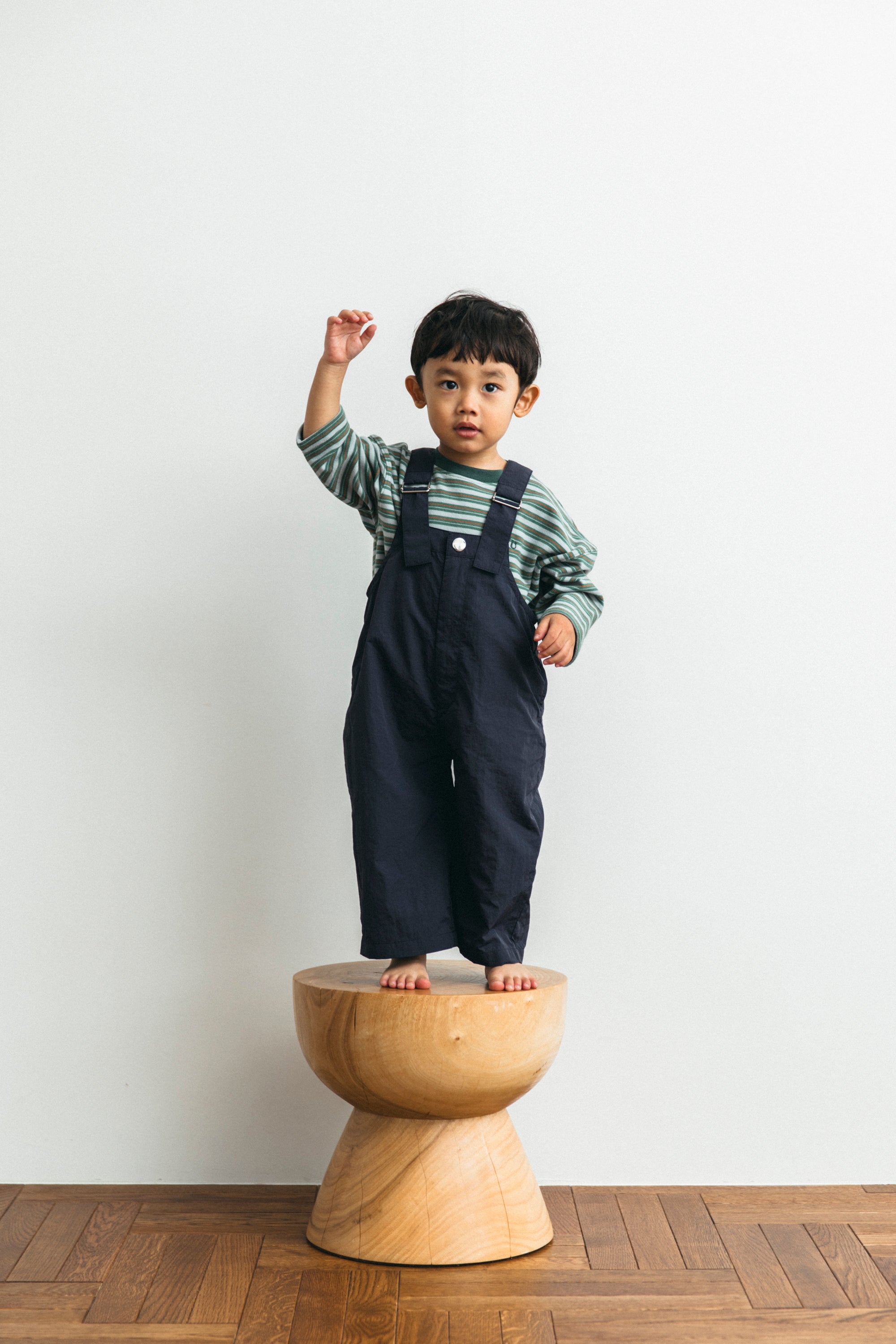 nylon salopette_navy – OOJU