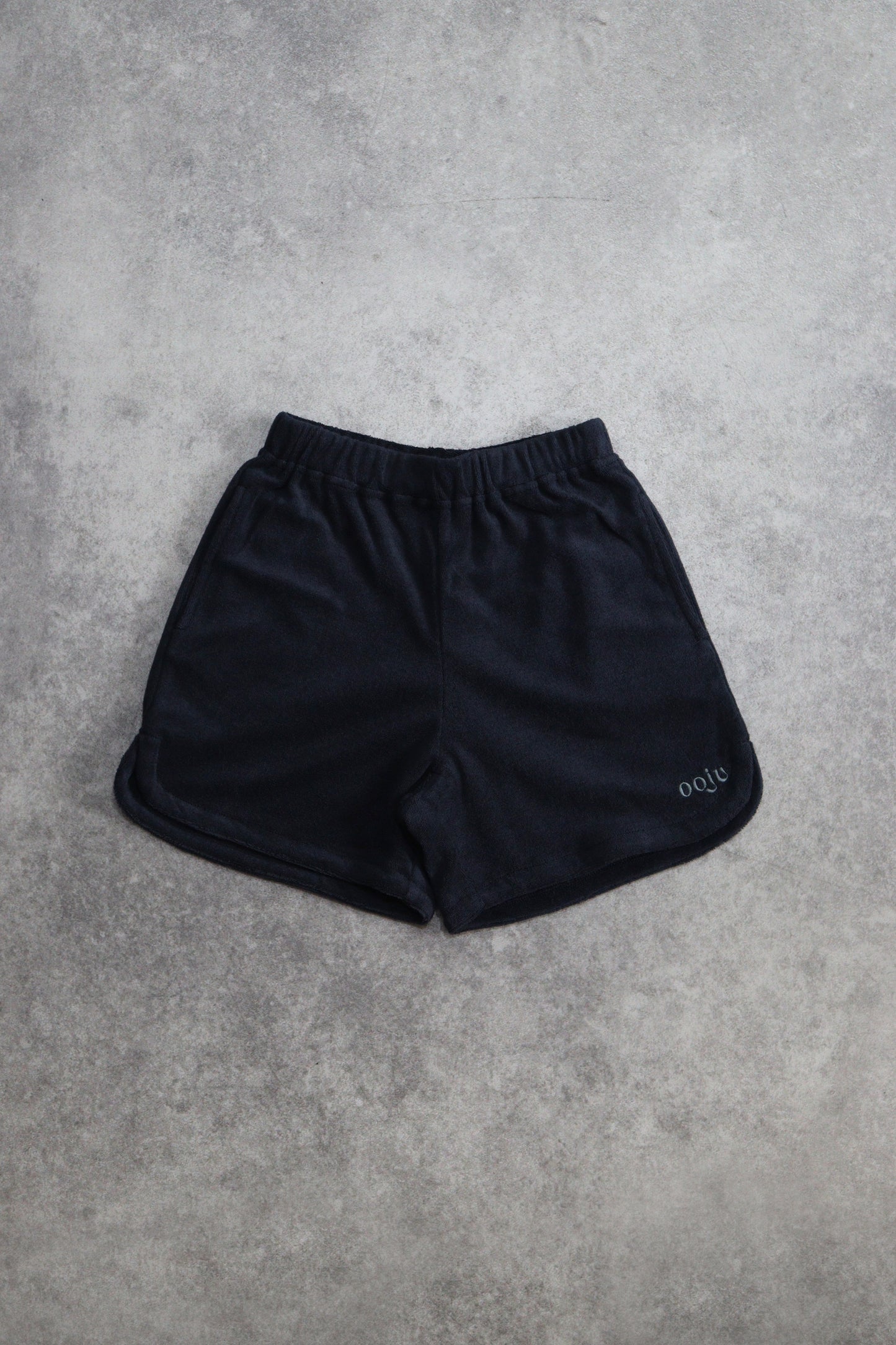 pile shorts_navy