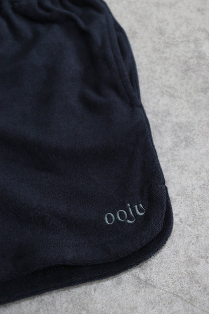 pile shorts_navy