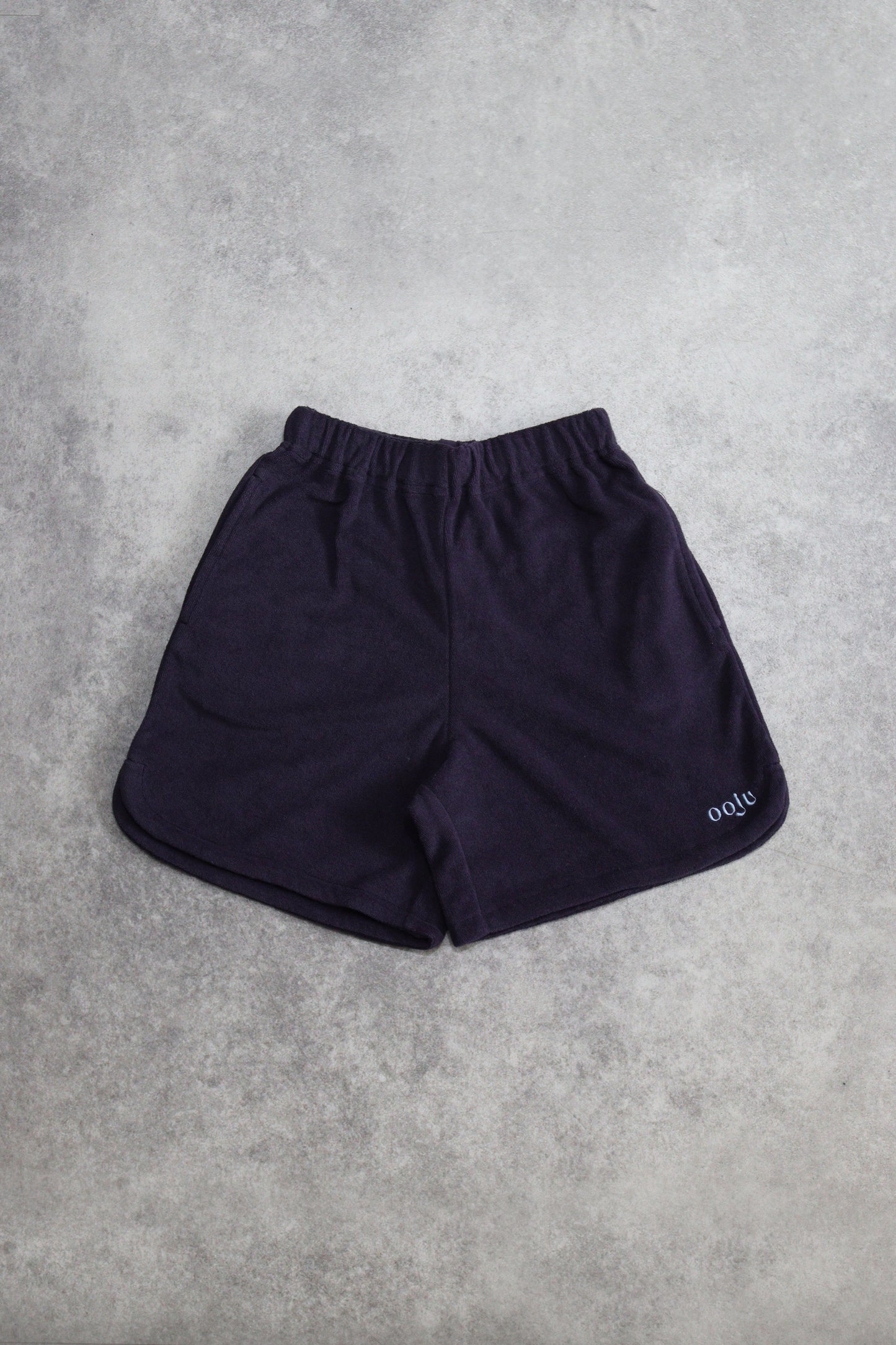 pile shorts_dark purple