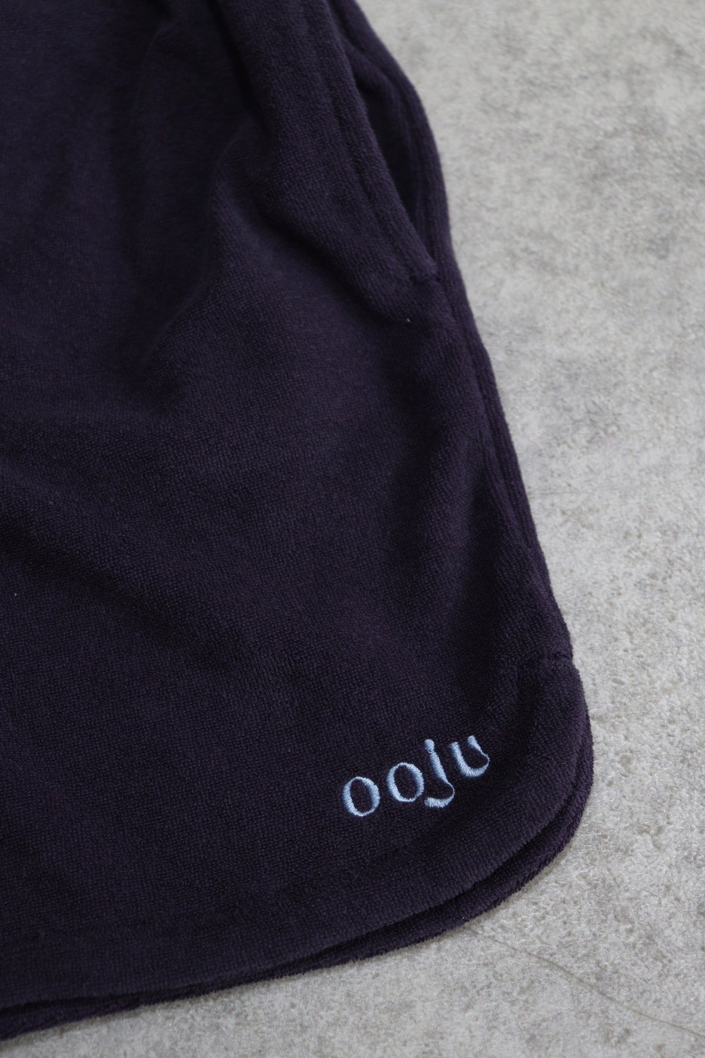 pile shorts_dark purple