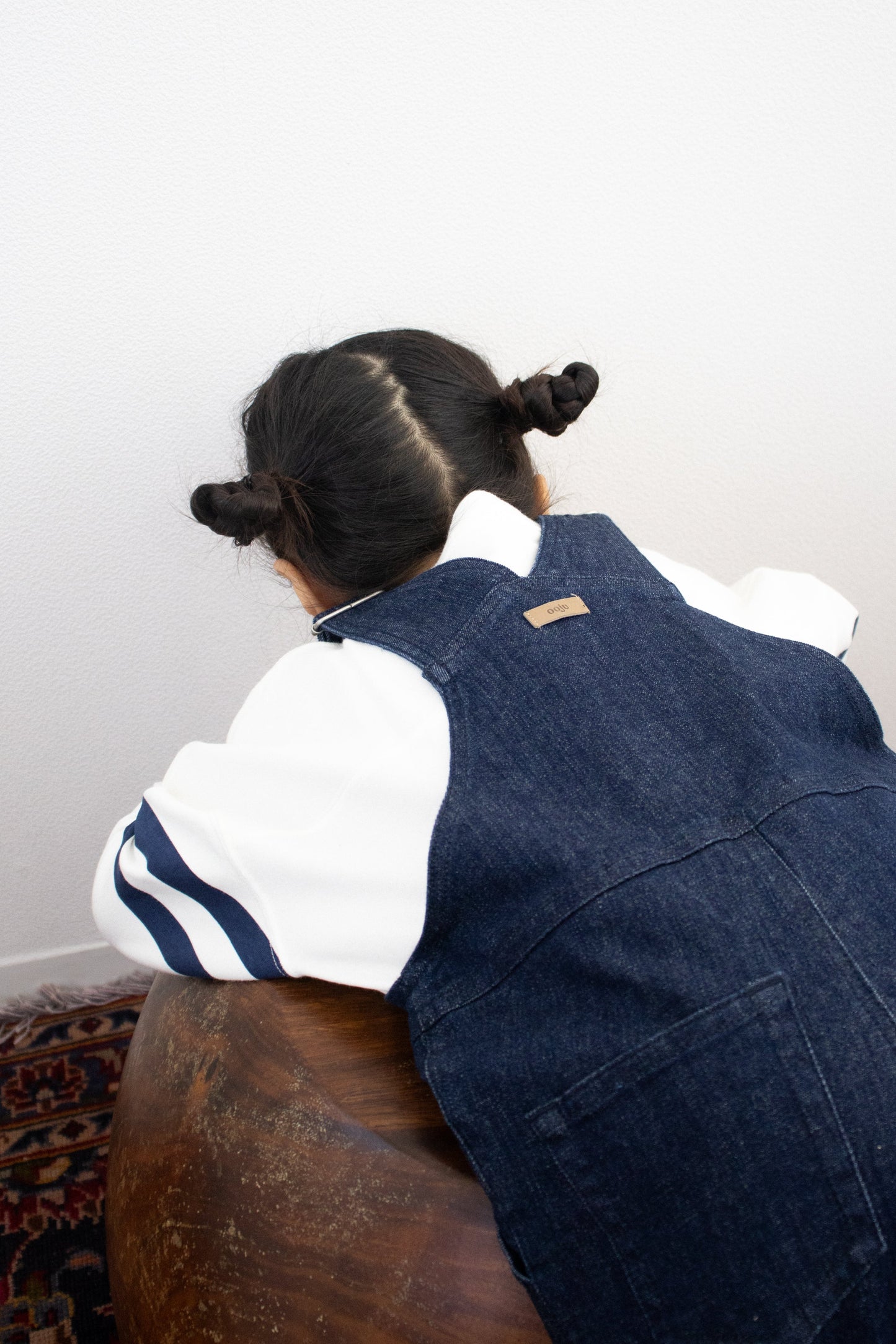 denim over all navy