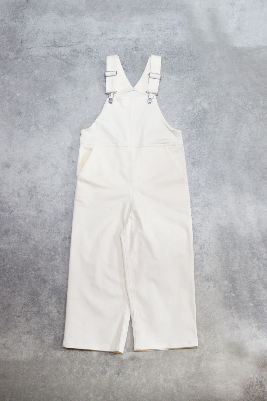 ≪restock≫ denim over all_ivory