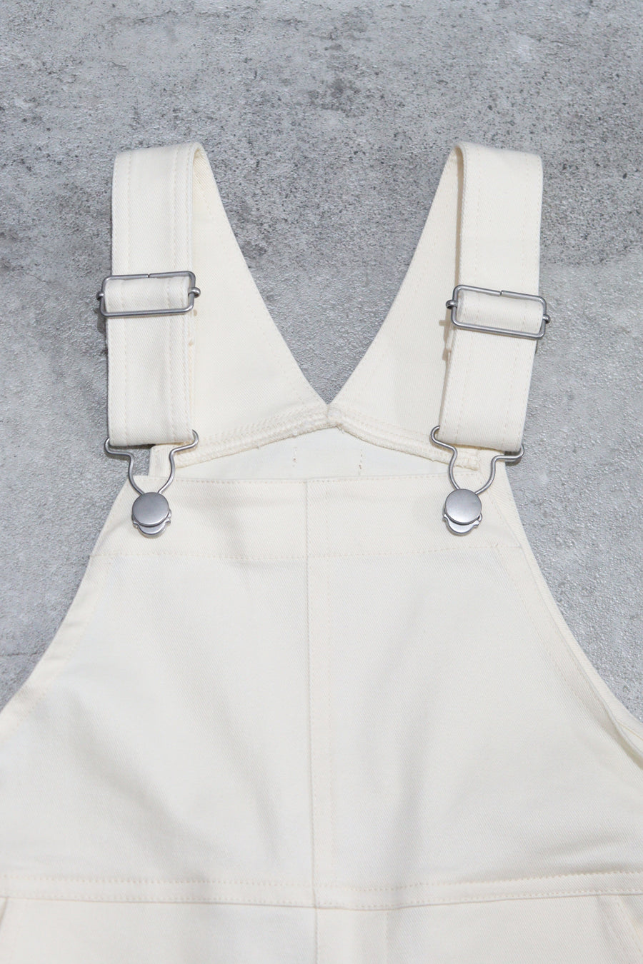 ≪restock≫ denim over all_ivory