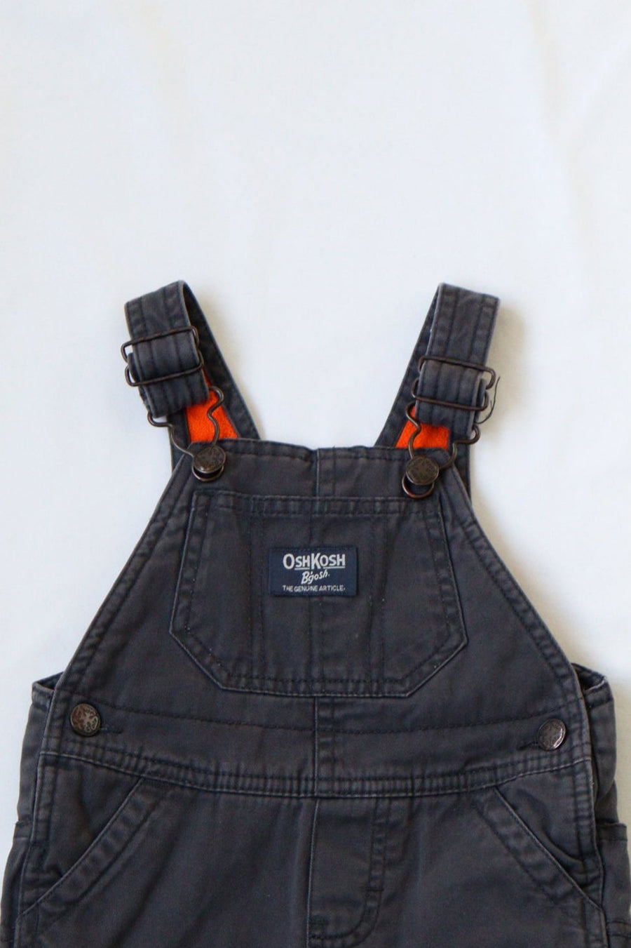 denim over all  charcoal oshkosh  27