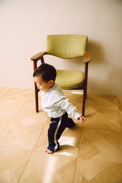 line pants_navy