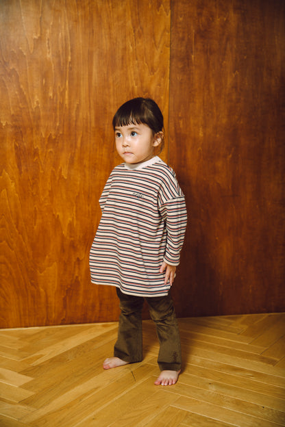 fleece border long t-shirts_ivory