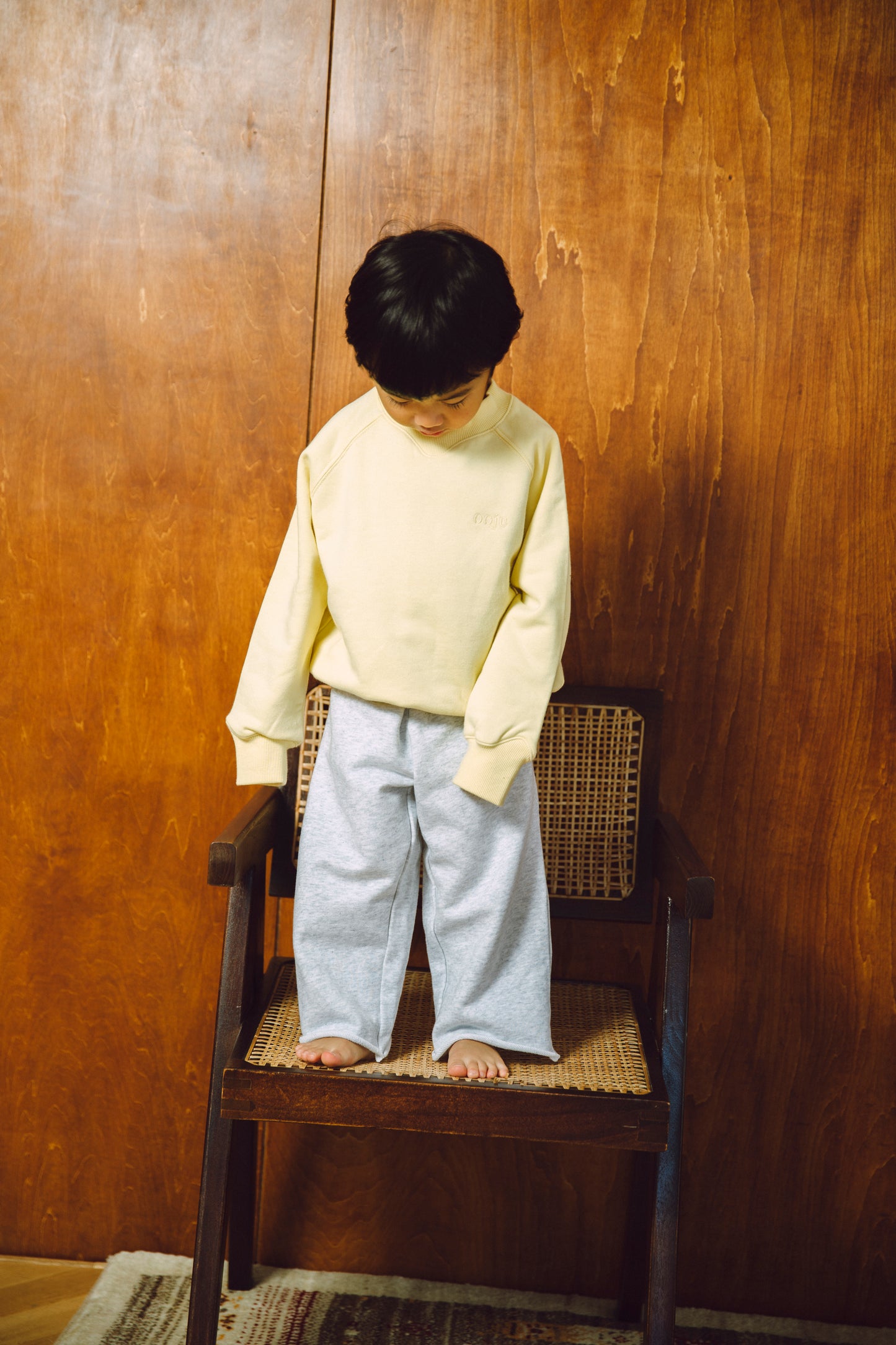 cutoff sweat pants_grey