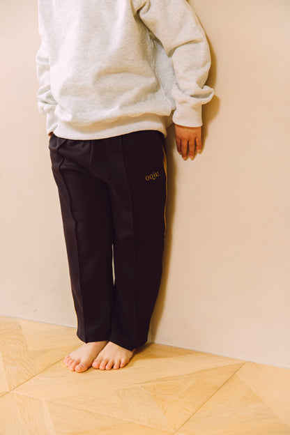 line pants_charcoal