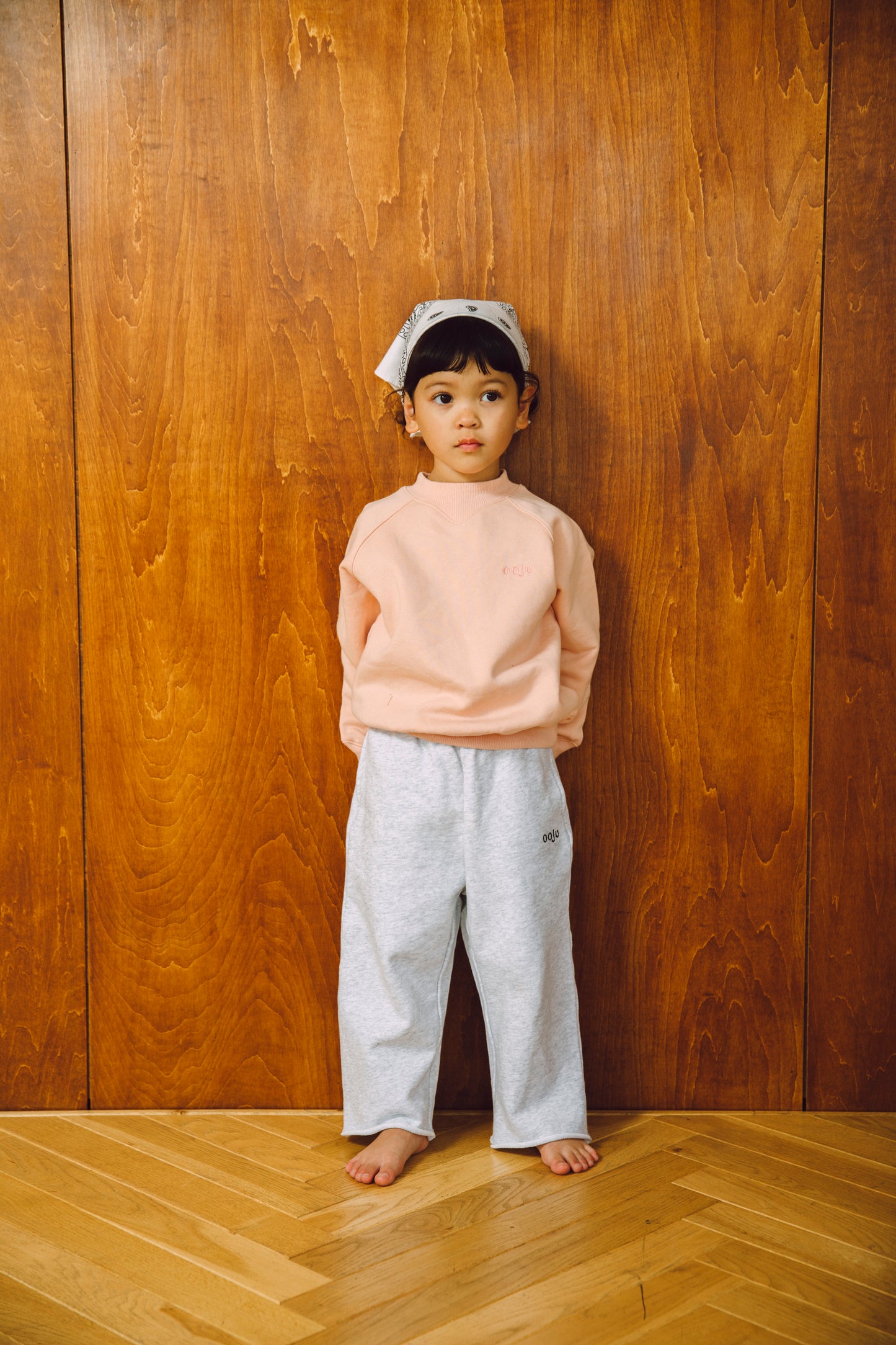 cutoff sweat pants_grey