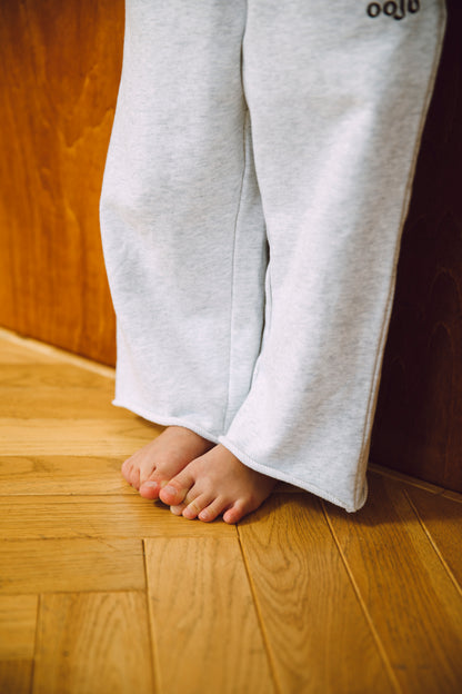 cutoff sweat pants_grey