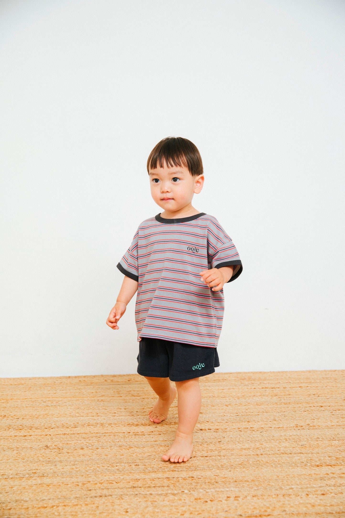 multi border ringer t-shirts
