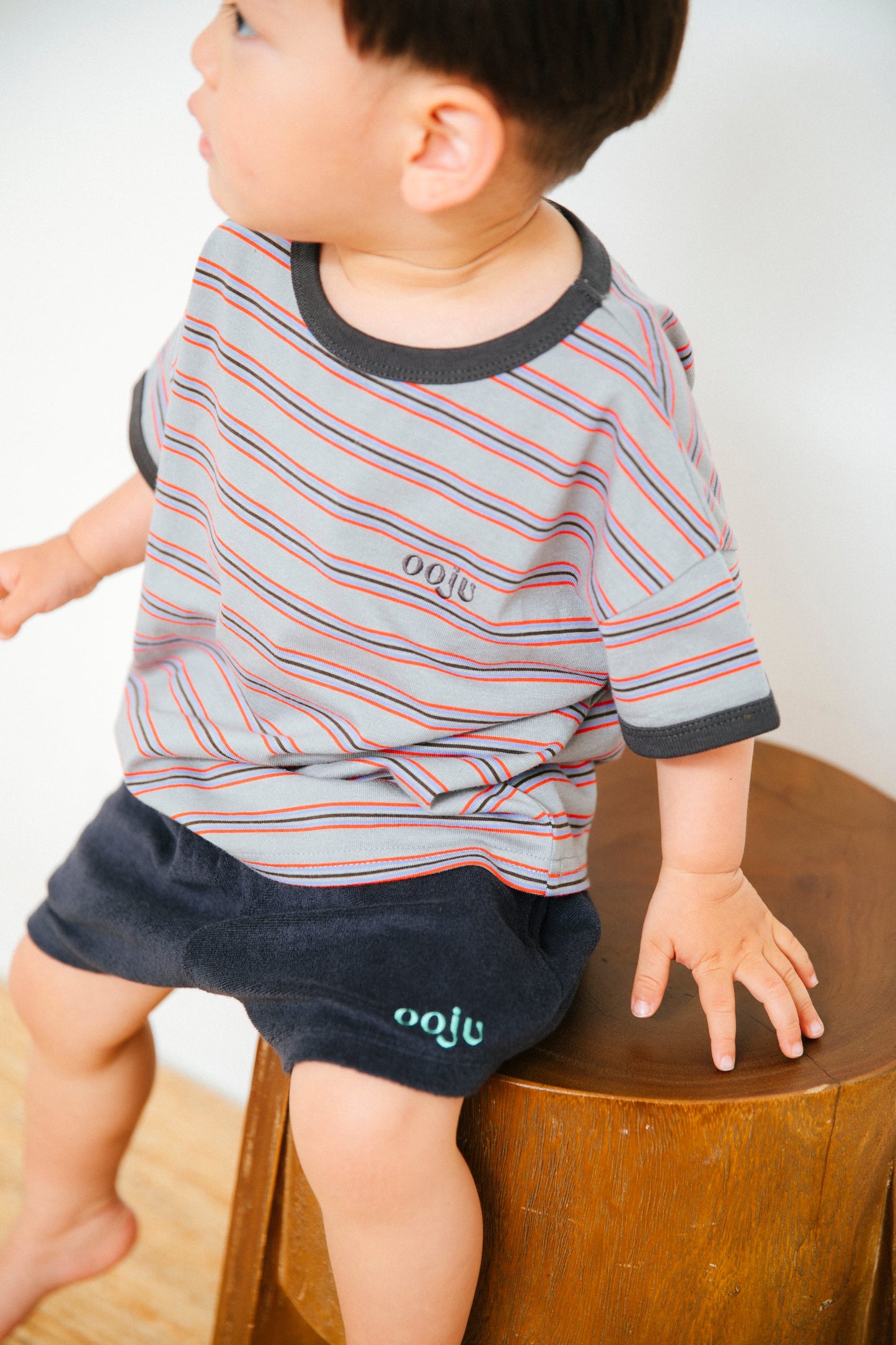 multi border ringer t-shirts