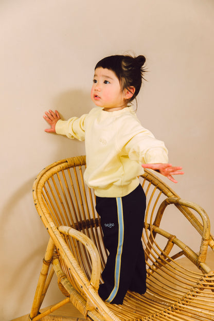 line pants_navy